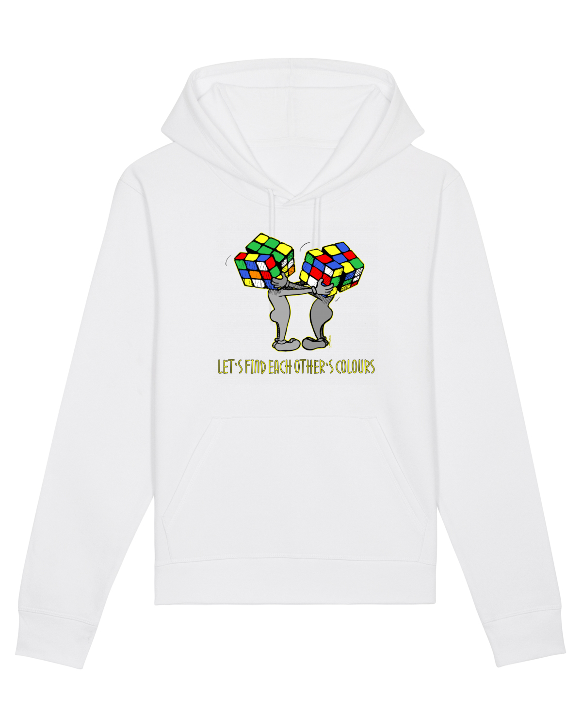 Hanorac Unisex Drummer White