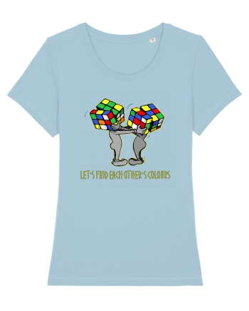 Let`s find each other`s colours Sky Blue