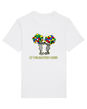 Let`s find each other`s colours White