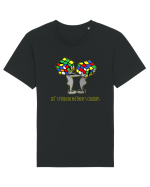 Let`s find each other`s colours Tricou mânecă scurtă Unisex Rocker