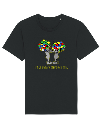 Let`s find each other`s colours Black