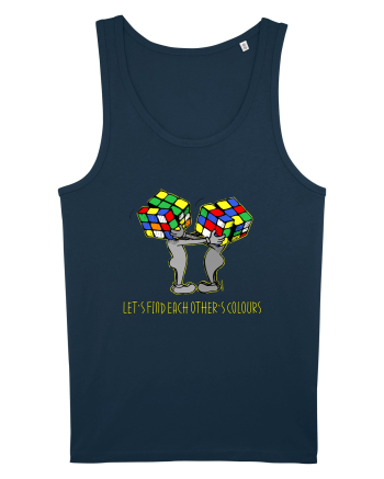 Let`s find each other`s colours Navy