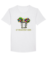 Let`s find each other`s colours Tricou mânecă scurtă guler larg Bărbat Skater