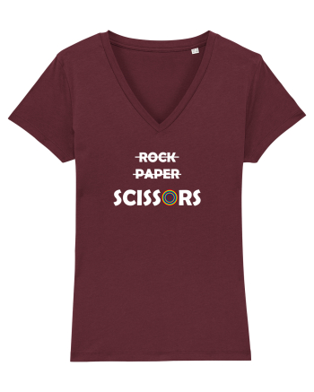 ROCK PAPER SCISSOR (ING) :D Burgundy
