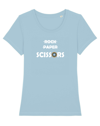 ROCK PAPER SCISSOR (ING) :D Sky Blue