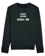 ROCK PAPER SCISSOR (ING) :D Bluză mânecă lungă Unisex Rise