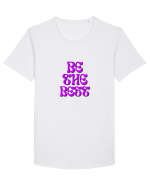BE THE BEST Tricou mânecă scurtă guler larg Bărbat Skater