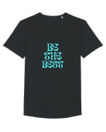 BE THE BEST Tricou mânecă scurtă guler larg Bărbat Skater