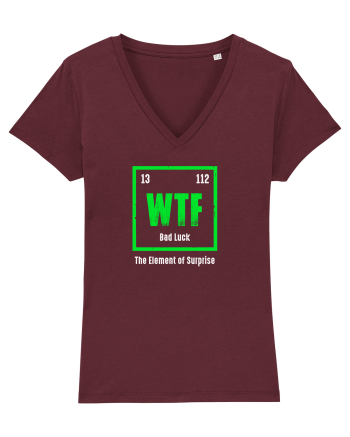 WTF The element of surprise Burgundy