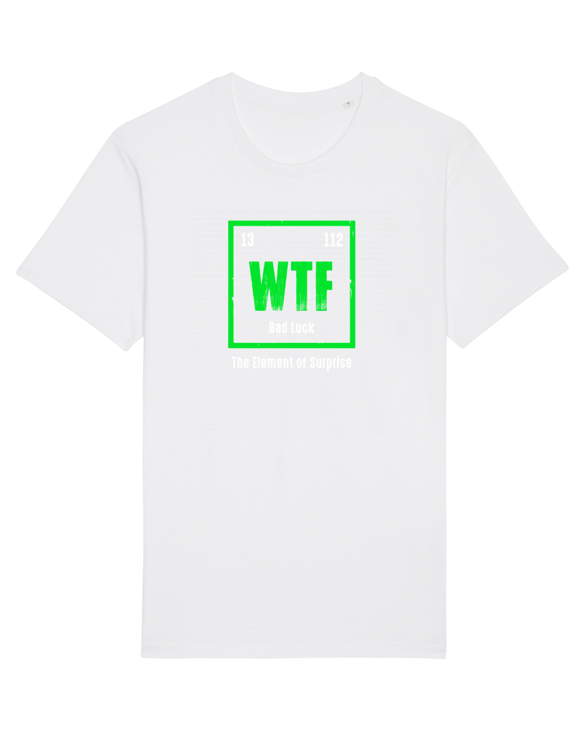 Tricou mânecă scurtă Unisex Rocker White
