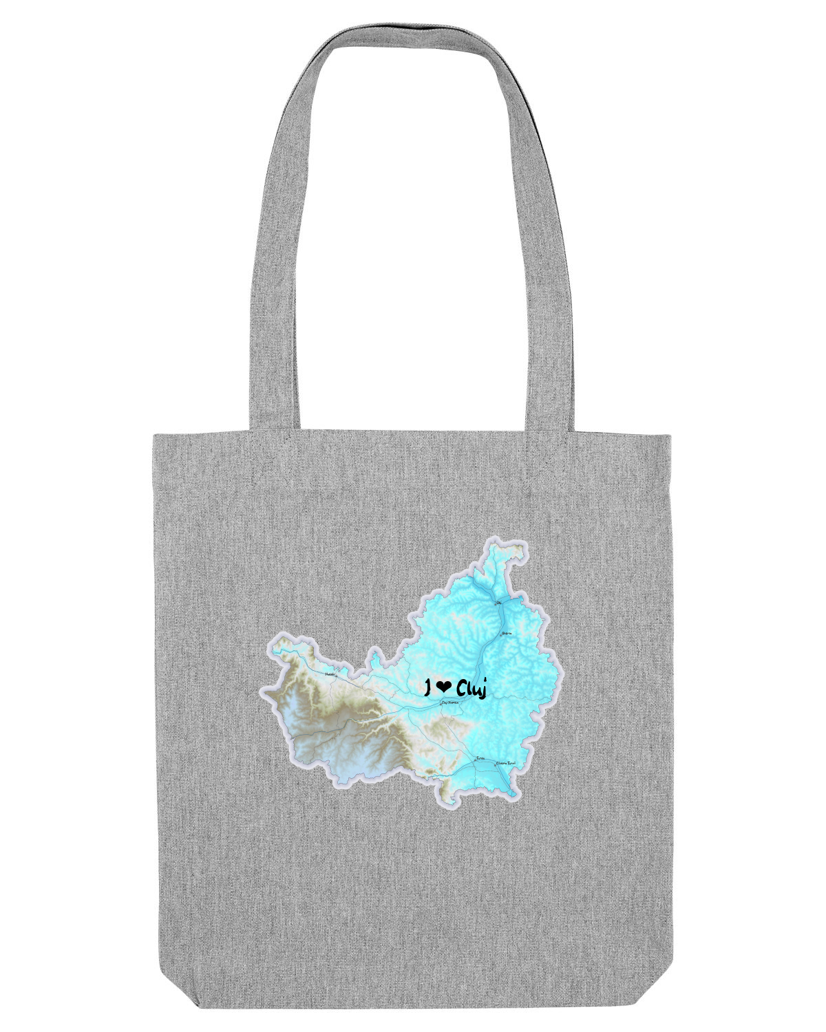 Sacoșă textilă Heather Grey