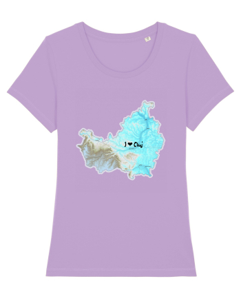 Cluj County Map Lavender Dawn