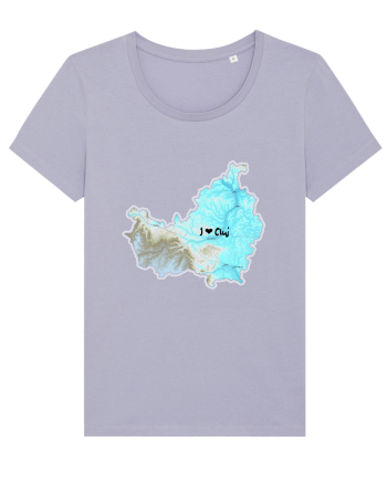 Cluj County Map Lavender