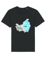 Cluj County Map Tricou mânecă scurtă Unisex Rocker
