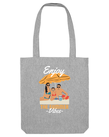 Enjoy the Summer Vibes Heather Grey