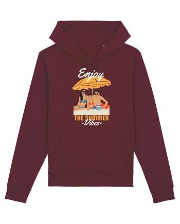 Enjoy the Summer Vibes Burgundy