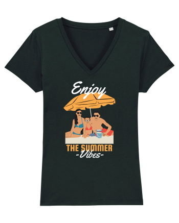 Enjoy the Summer Vibes Black