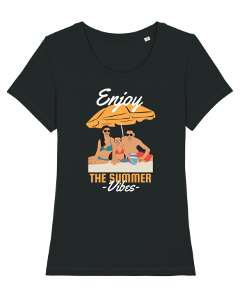 Enjoy the Summer Vibes Black