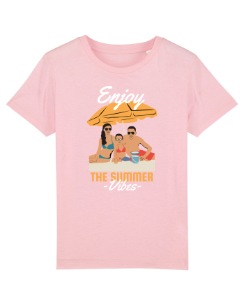 Enjoy the Summer Vibes Cotton Pink