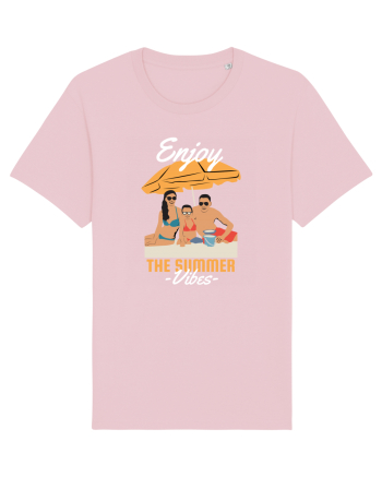 Enjoy the Summer Vibes Cotton Pink