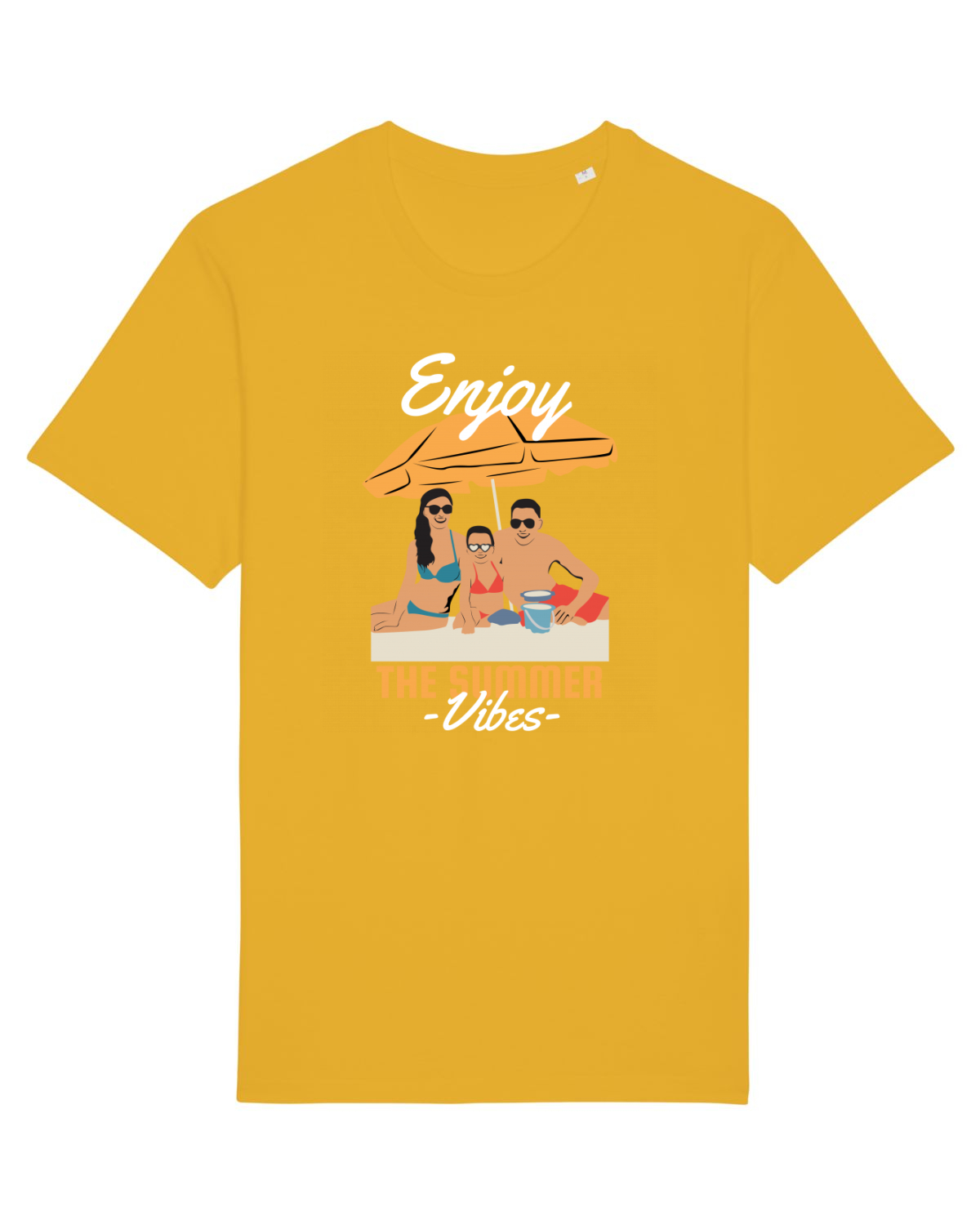 Tricou mânecă scurtă Unisex Rocker Spectra Yellow