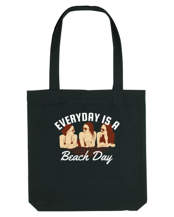 Everyday is a Beach Day Black