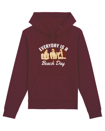 Everyday is a Beach Day Burgundy