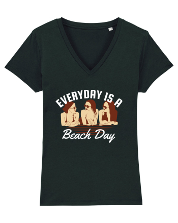 Everyday is a Beach Day Black