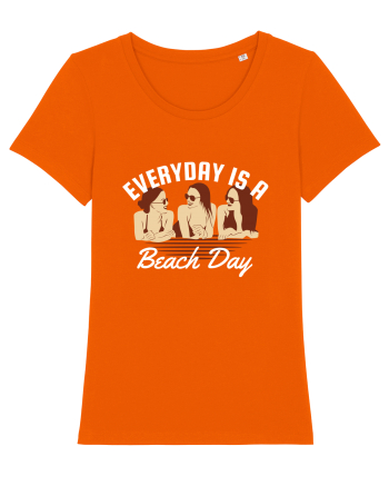 Everyday is a Beach Day Bright Orange