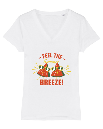 Feel the Summer Breeze White