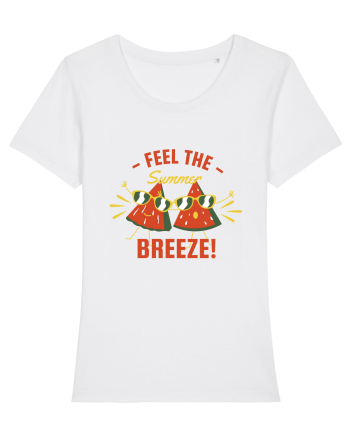 Feel the Summer Breeze White