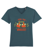 Feel the Summer Breeze Tricou mânecă scurtă guler V Bărbat Presenter