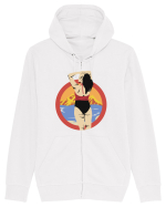 Girl Summertime Hanorac cu fermoar Unisex Connector