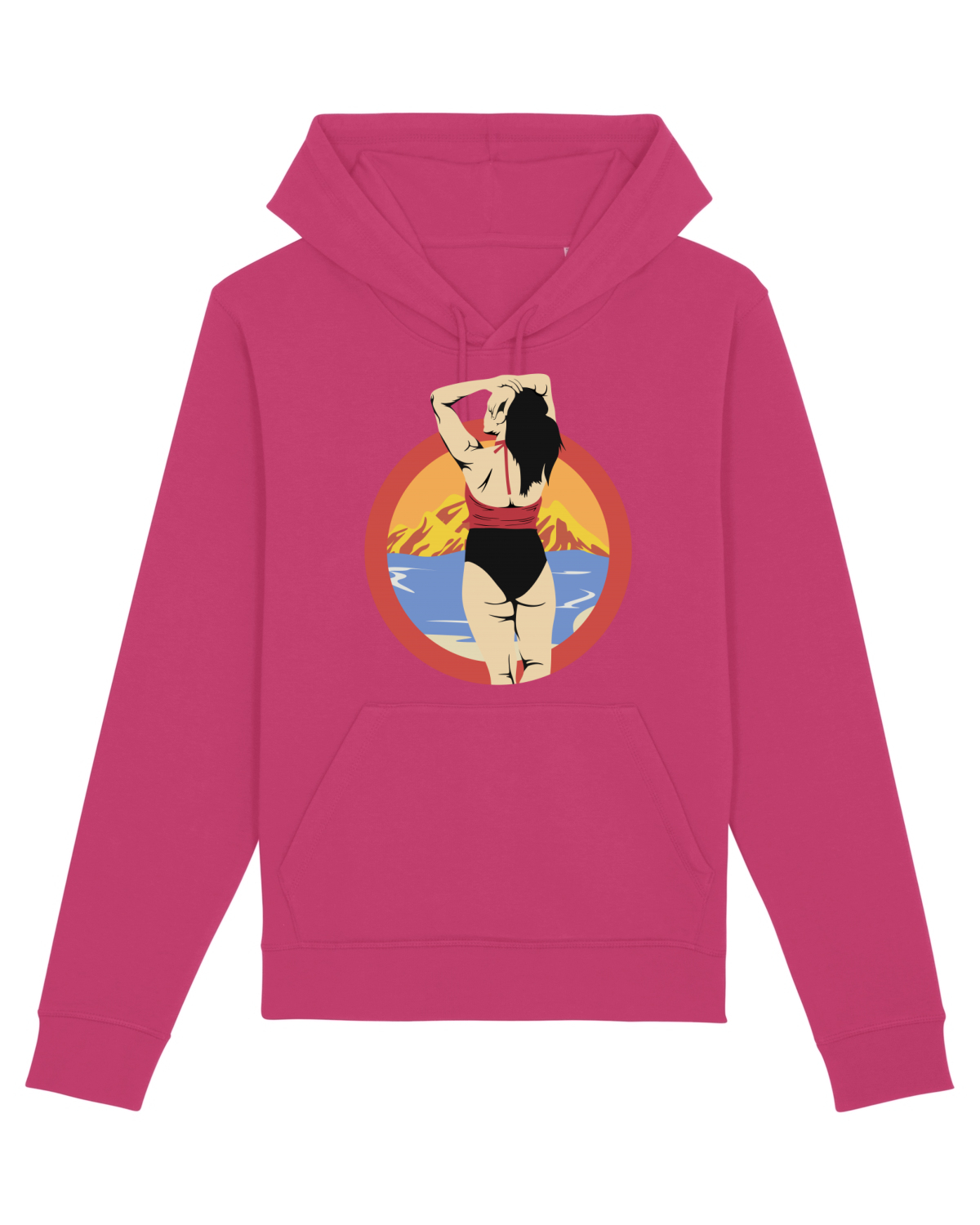 Hanorac Unisex Drummer Raspberry