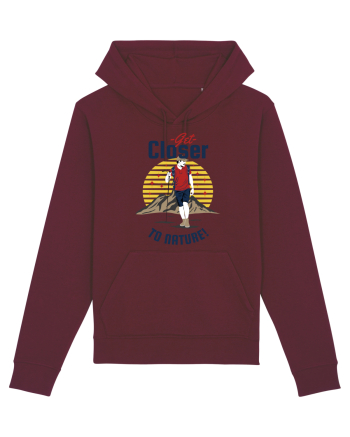 Get Closer to Nature Burgundy