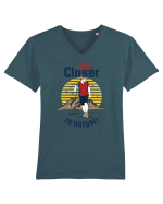 Get Closer to Nature Tricou mânecă scurtă guler V Bărbat Presenter