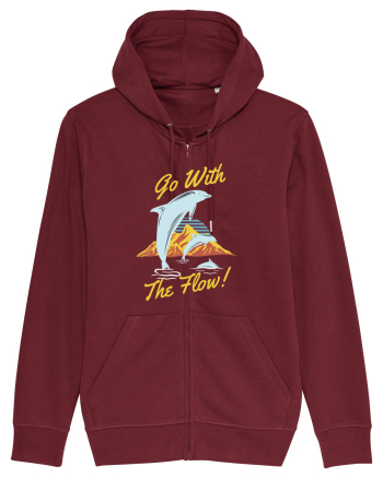 Go With the Flow Burgundy