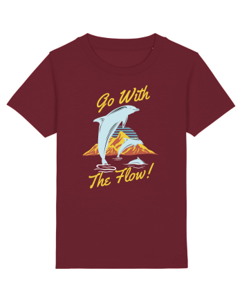 Go With the Flow Burgundy