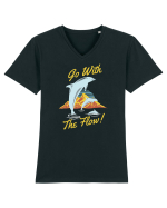 Go With the Flow Tricou mânecă scurtă guler V Bărbat Presenter