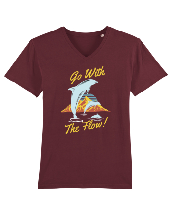 Go With the Flow Burgundy