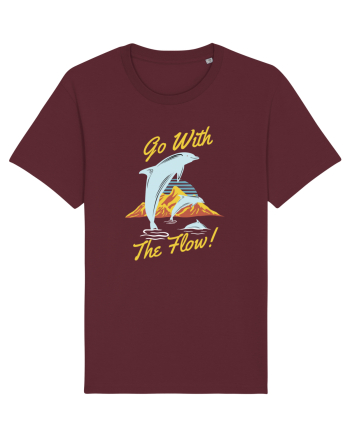 Go With the Flow Burgundy