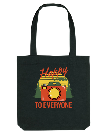 Happy Camping to Everyone Black