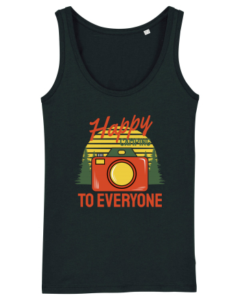Happy Camping to Everyone Black