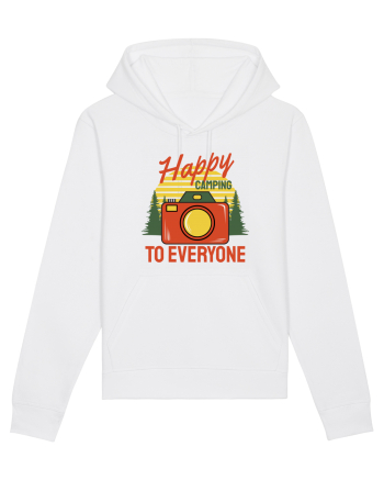 Happy Camping to Everyone White