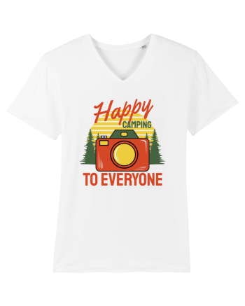 Happy Camping to Everyone White
