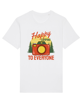 Happy Camping to Everyone White