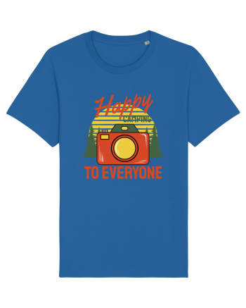 Happy Camping to Everyone Royal Blue