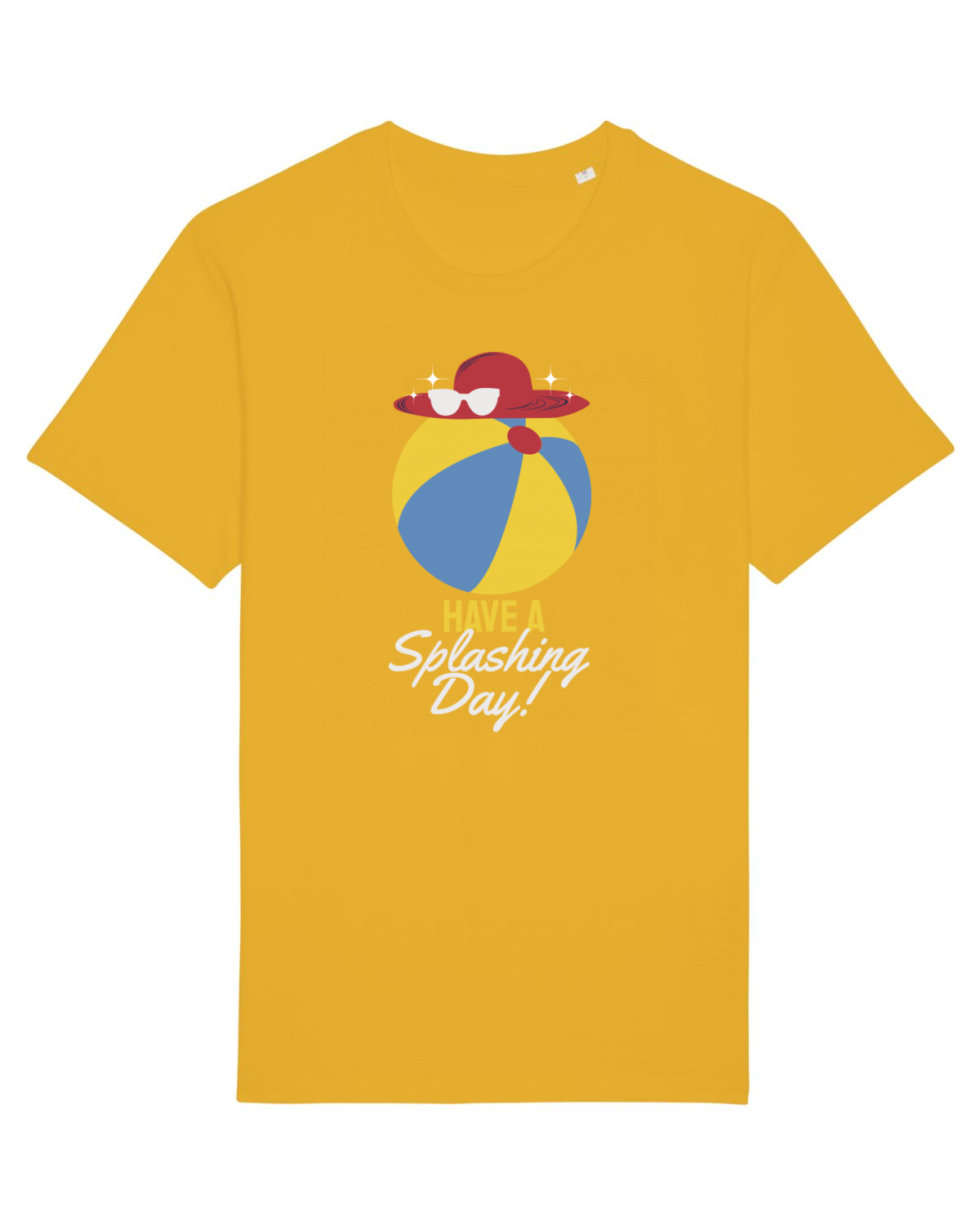 Tricou mânecă scurtă Unisex Rocker Spectra Yellow