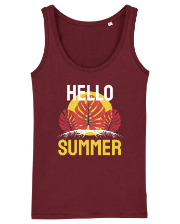 Hello Summer Burgundy