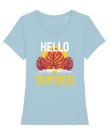Hello Summer Sky Blue